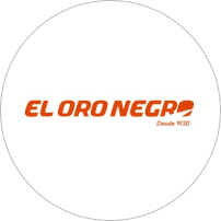 logo el oro negro circle